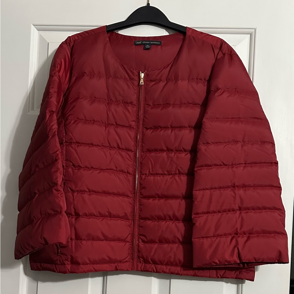 Brooks Brothers Crop Down Puffer size XL